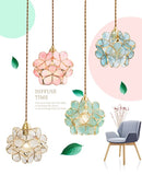 Axyaa Glass Ceiling Chandelier: Nordic Pendant Light for Home Decor & Elegant Lighting Fixtures