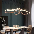 Axyaa LED Pendant Light Chandeliers for Modern Home Decor