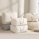 Axyaa Quilted Oxford Plus Size Clothes Storage Bag - Waterproof Duvet Organizer