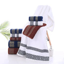 Luxury Cotton Towel Set by Axyaa: Bath & Hand Towels | Soft, Quick Dry, Hotel Quality