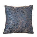 Axyaa Stripe Pillowcase 45X45 Luxury Decorative Cushion Covers for Home Sofa