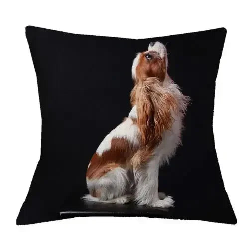 Axyaa Cavalier King Charles Spaniel Sofa Cushion Cover - Home Decor & Party Accessory