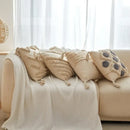 Axyaa Bohemian Tufted Tassel Throw Pillow Covers - Modern Home Decor