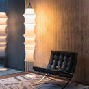 Axyaa Falkland Pendant Lamp: Minimalist Fabric Suspension Light