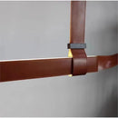 Axyaa Minimalist Belt Pendant Light for Restaurant Bar Office Study Room