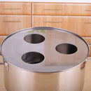 Axya Stainless Steel Steamer for Big Large Round Stuffed Bun Cooking