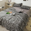 Axyaa Summer Quilts: Princess Style Floral Cartoon Bedspread, Washable Single Queen Comforter
