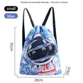 Axyaa Kids Beach Swimming Backpack Water-resistant Dual Shoulder Bag