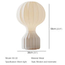 Axyaa Modern Nordic LED Table Lamp for Living Room Bedroom Décor