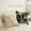 Axyaa Flower Pillowcase: Beautiful Living Room Bedside Sofa Car Decoration