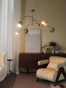 Axyaa Retro Glass Pendant Lights for Living Room, Bedroom, and Kitchen
