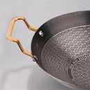 Axya Stainless Steel Spicy Hot Pot with Round Bottom Alcohol Furnace