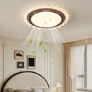 Axyaa Bedroom and Living Room Hidden Fan Light Ceiling Lamp - Modern Control Lighting