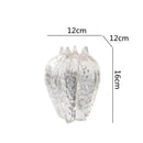 Axyaa Petal Shape Resin Vase for Flower Arranging and Home Decor