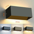 Aluminum LED Wall Lamp 6W12W for Interior Lighting by Axyaa