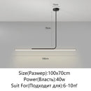 Axyaa LED Pendant Lights: Minimalist Hanging Lamp for Home Indoor Lighting