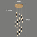 Axyaa Nordic Stair Chandelier, Living Room Pendant Lights, Ceiling Light - Indoor Lighting