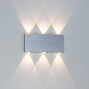 Axyaa Modern LED Wall Sconce - Aluminium Indoor Up and Down Wall Lights