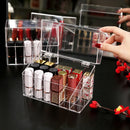 Acrylic Makeup Organizer by Axyaa: Transparent Cosmetic Storage Box for Vanity and Perfume