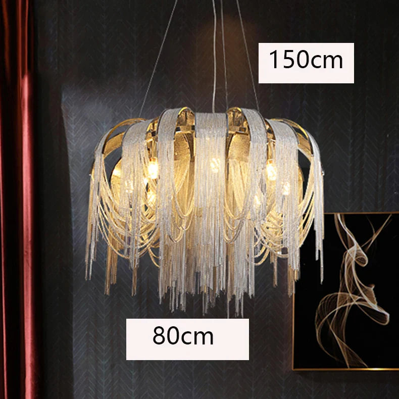 Nordic Pendant Lamp for Dining Room by Axyaa: Indoor Ceiling Lighting Chandelier for Living Room