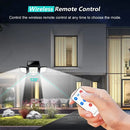 Axyaa Solar Wall Lights - Super Bright & Waterproof Outdoor Lamp with Adjustable Head