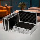Axyaa Aluminum Alloy Mini Tool Box - Metal Frame Storage Case, Ideal Gift Box
