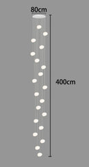 Axyaa LED Pendant Chandeliers for Modern Home Decor & Indoor Lighting