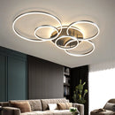 Axyaa Nordic Round Ceiling Light - Modern Light Luxury Design for Home and Restaurant