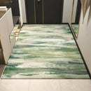 Axyaa Nordic Style Green Living Room Carpet - Soft, Washable, Anti-slip Rug
