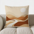 Axyaa Abstract Woman Silhouette Geometric Pattern Pillow Cover