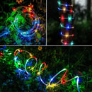 Axyaa Solar Rope Strip Light: Outdoor Waterproof Fairy Light for Garden, Lawn, Tree, Yard