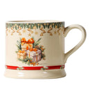 Axyaa Camellia Flower Ceramic Mug with Spoon - Festive Gift for Tea Lovers