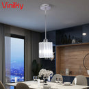 Modern Nordic Crystal Pendant Chandelier by Axyaa for Dining & Living Room Lighting