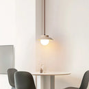 Axya Stone Chandelier: Cream Nordic Style Pendant Lamp for Bedroom and Home Decoration
