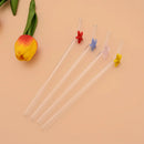 Axyaa Starfish Glass Straws - Set of 4 | Trendy Eco-Friendly Drinkware