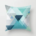 Axyaa Geometric Abstract Polyester Cushion Cover 45x45cm
