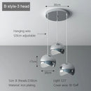 Axyaa Modern Plating Pendant Lights Chandeliers for Dining Room Kitchen Bedroom