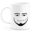 Axyaa Gamer Face Mug | Funny Man & Woman Faces Coffee Cup