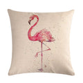 Animal Print Linen Pillowcase by Axyaa - Home Decor Cushion Cover