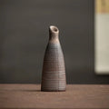 Axyaa Retro Ceramic Small Vase for Tea Ceremony Zen Decor and Ornaments