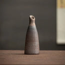 Axyaa Retro Ceramic Small Vase for Tea Ceremony Zen Decor and Ornaments