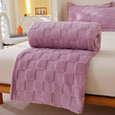 Axyaa Cozy Flannel Fleece Blanket, 180*200cm, Single Double Size