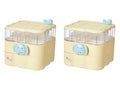 Axyaa Rotating Jewelry Box Organizer Hair Accessories Earrings Rings Storage Box