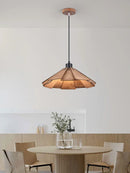 Axyaa Wooden Dining Pendant - Retro Walnut, Home Decor Lamp for Bedroom, Study, Bar, Cafe