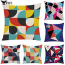 Axyaa Geometric Pattern Linen Pillowcase 45*45cm