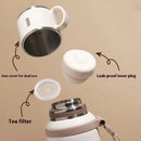 Axyaa Insulated Stainless Steel Thermal Water Bottle with Flip Lid for Sports & Outdoors