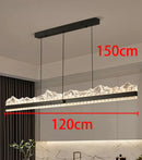 Axyaa Modern Living Room LED Chandeliers Hanging Ceiling Lamp Indoor Lighting