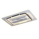 Axyaa Bladeless LED Ceiling Fan Light with Remote Control