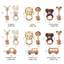 Axya Animal Wooden Building Block Toys for Kids