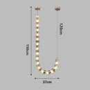 Axyaa Crystal Chandelier, Luxury Living Room Bedroom Ceiling Light